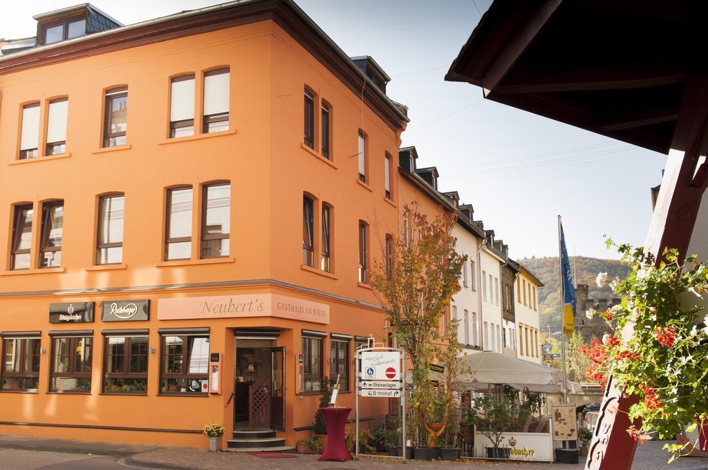 Neubert'S Gasthaus Am Rhein Hotel Lahnstein Eksteriør billede